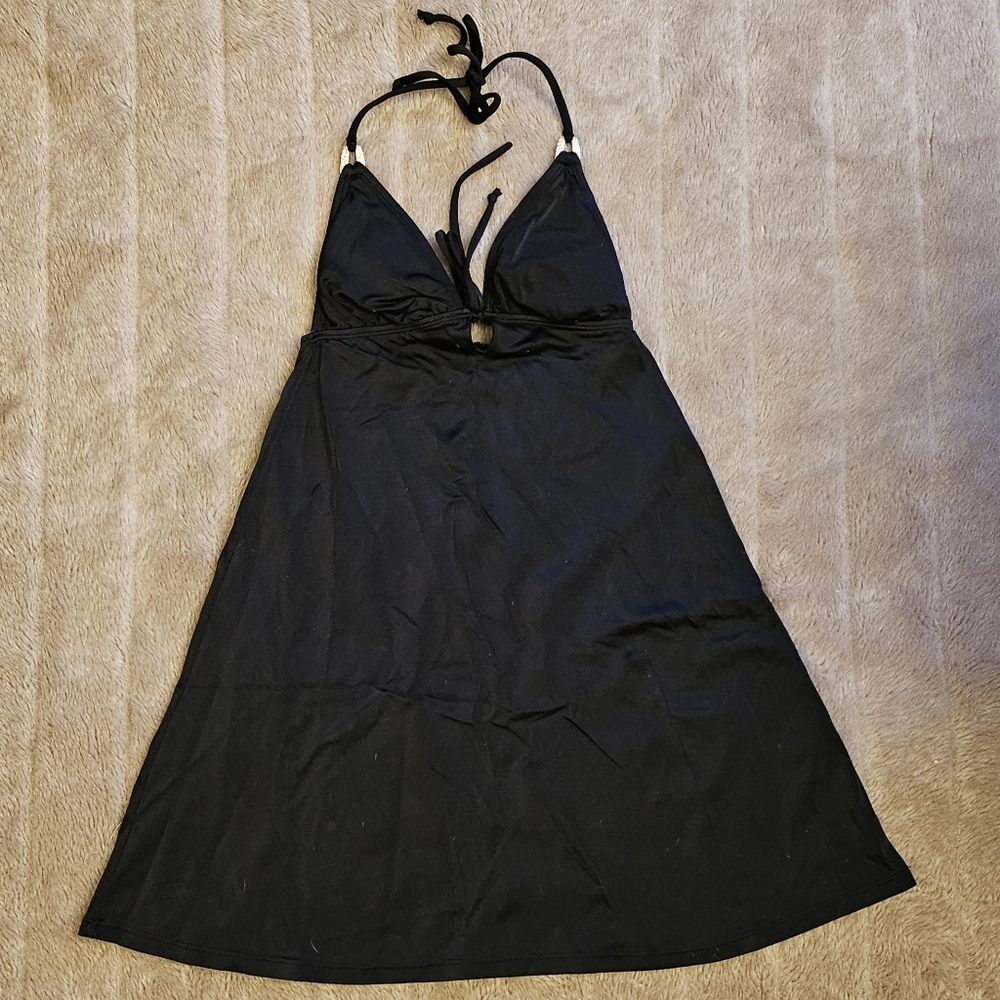 Badgley Mischka rhinestone crystal sparkling Swim Coverup